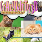 Crazy Kitty 3D is where cats don't just meow but also fight for their lives! In this game, cats are not only cute but also extremely powerful, fighting their best to become the last survivor.